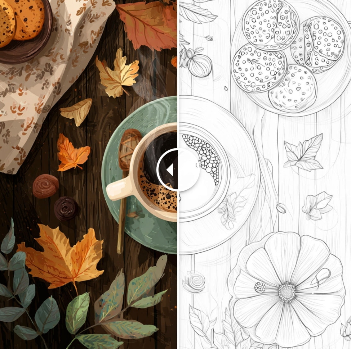 Ebook de coloriage – Mood d’automne "volume 2"🍂