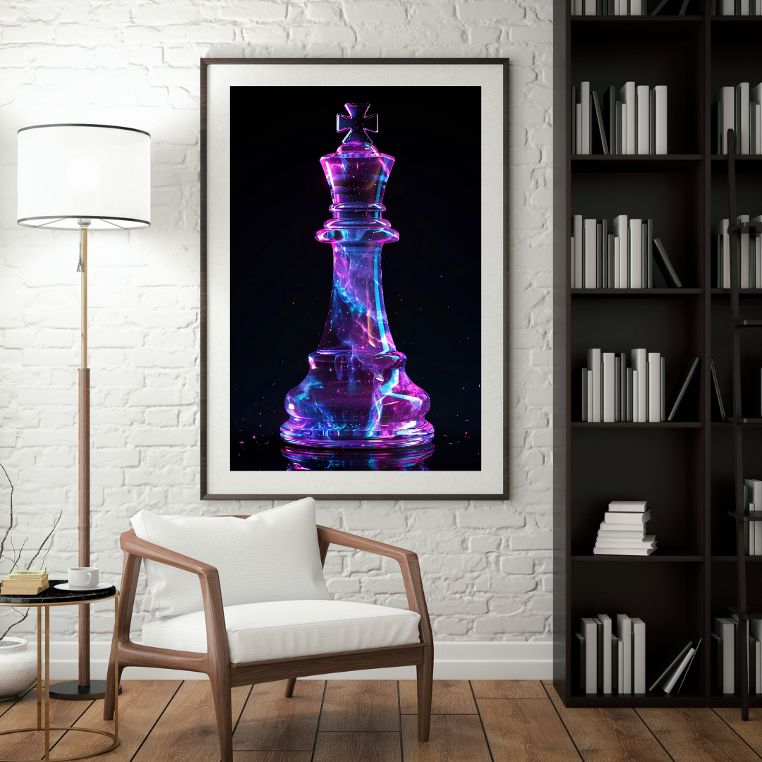 Affiche roi galaxie 50x70 cm