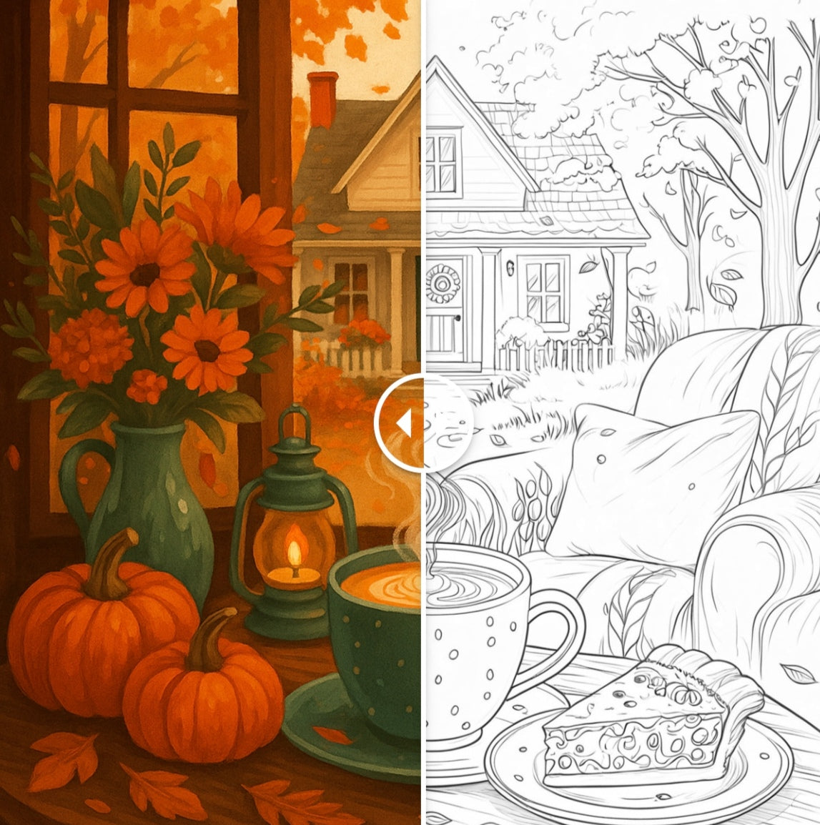 Ebook de coloriage – Mood d’automne "volume 2"🍂